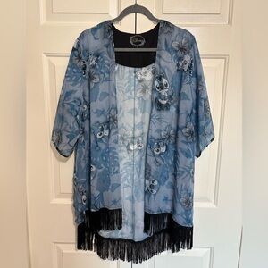 Disney Lilo and Stitch Blue Swimsuit Cover-Up Size Small